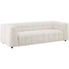 Venture Design 3-vietė sofa, Malou, 98x238x70 cm, Bežiulė