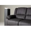 Venture Design 3 vietų atlošiamas sofa Singapore, juoda