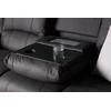 Venture Design 3 vietų atlošiamas sofa Singapore, juoda