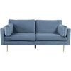 Venture Design 3 vietų sofa, Boom, 203x90 cm, Mėlyna