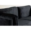 Venture Design 3 vietų sofa, Boom, 203x90 cm, Juoda