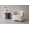 Venture Design Akcentinė kėdė Moglas 63x65 cm Balta Bouclé