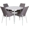 Venture Design Apskritas stalas, Plaza, 100 cm, Balta