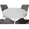 Venture Design Apskritas stalas, Plaza, 100 cm, Balta