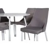 Venture Design Apskritas stalas, Plaza, 100 cm, Balta