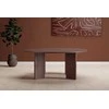 Venture Design Apvalus valgomojo stalas Graos MDF moka