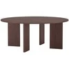 Venture Design Apvalus valgomojo stalas Graos MDF moka