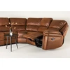 Venture Design Atlenkiamas kampinis sofa „Saranda“, 169x98 cm, ruda