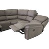 Venture Design Atlenkiamas kampinis sofa „Saranda“, 169x98 cm, pilka