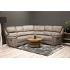 Venture Design Atlenkiamas kampinis sofa „Saranda“, 169x98 cm, pilka