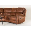 Venture Design Atlenkiamas kampinis sofa „Saranda“, 169x98 cm, ruda