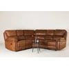 Venture Design Atlenkiamas kampinis sofa „Saranda“, 169x98 cm, ruda