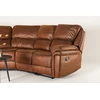 Venture Design Atlenkiamas kampinis sofa „Saranda“, 169x98 cm, ruda