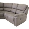Venture Design Atlenkiamas kampinis sofa „Saranda“, 169x98 cm, pilka