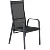 Venture Design Atlenkiamas kėdė, Copacabana 2 vnt., 65x56.5x110 cm, Juoda