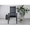 Venture Design Atlenkiamas kėdė, Copacabana 2 vnt., 65x56.5x110 cm, Juoda