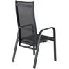 Venture Design Atlenkiamas kėdė, Copacabana 2 vnt., 65x56.5x110 cm, Juoda