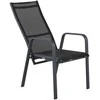 Venture Design Atlenkiamas kėdė, Copacabana 2 vnt., 65x56.5x110 cm, Juoda