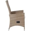 Venture Design Atlenkiamas kėdė, Padova, 69x63x110 cm, Beždžionės spalva