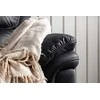 Venture Design Atlenkiamas sofa „Saranda“, 228x99 cm, juoda