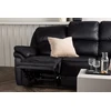 Venture Design Atlenkiamas sofa „Saranda“, 228x99 cm, juoda
