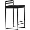 Venture Design Baro kėdė, Opelika, 2 vnt., 41x45x80 cm, Juoda