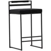 Venture Design Baro kėdė, Opelika, 2 vnt., 41x45x80 cm, Juoda