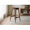 Venture Design Baro kėdė Orust 43x36x77 cm Ruda guminė mediena