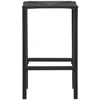 Venture Design Baro kėdė, Polly 2 vnt., 45x40x66 cm, Juoda