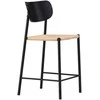 Venture Design Baro kėdė, Polly, 55x52x101 cm, Juoda