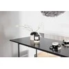 Venture Design Baro stalas ir baro kėdė rinkinys Rax ir Polly 120x60 cm juoda virvė, guminė mediena