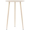 Venture Design Baro stalas, Plaza, ⌀70 cm, balta kalkė