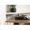 Venture Design Baro stalo ir baro kėdžių komplektas Tempe ir Alexi 60x60 cm juoda ruda MDF