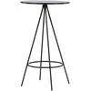 Venture Design Bistro baro stalas, φ60, juodas