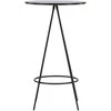 Venture Design Bistro baro stalas, φ60, juodas