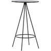 Venture Design Bistro baro stalas, φ60, juodas