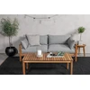 Venture Design Dvigubas Sofa Benčas, Marion, 92x56x185 cm, Pilka