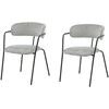 Venture Design Fotelis Arrow 47x47x44 cm Pilkas aksomas