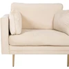 Venture Design Fotelis, Boom, 86x84x110 cm, Šviesiai Bėžinis