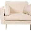 Sofa Venture Design Fotelis, Boom, 86x84x110 cm, Šviesiai Bežinis