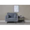 Venture Design Fotelis, Boom Single, 86x84x110 cm, Tamsiai pilka