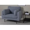Sofa Venture Design Fotelis, Boom Single, 86x84x110 cm, Tamsiai pilka