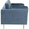 Sofa Venture Design Fotelis, Boom viengubas veliūnas, 86x84x110 cm, Mėlyna