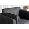 Venture Design Fotelis, Boom viengulė sofa, 86x84x110 cm, Juoda