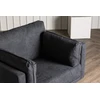 Venture Design Fotelis, Boom viengulė sofa, 86x84x110 cm, Juoda