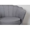 Venture Design Fotelis, Calais, 77x76x83 cm, Pilka