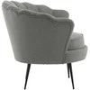 Venture Design Fotelis, Calais, 77x76x83 cm, Pilka