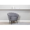 Venture Design Fotelis, Calais, 77x76x83 cm, Pilka