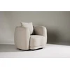 Venture Design Fotelis, Cielo 1-vietės sofa, 110x97x72 cm, Bežis