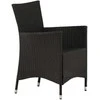 Venture Design Fotelis, Knick, 60x60x88 cm, Juoda